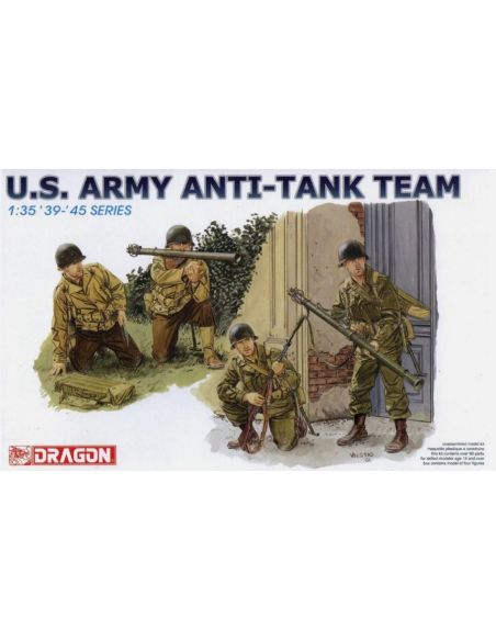 DRAGON D6149 U.S. ARMY ANTI-TANK TEAM KIT 1:35 Modellino