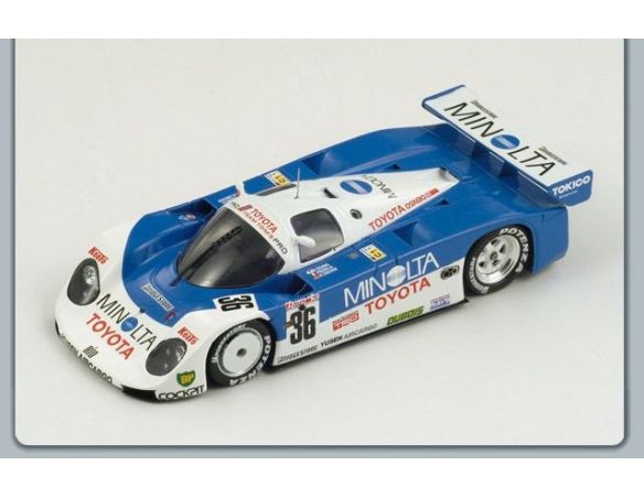 Spark Model S2358 TOYOTA 89 C-V N.36 LM 1989 BARILLA-CHEEVER-OGAWA 1:43 Modellino