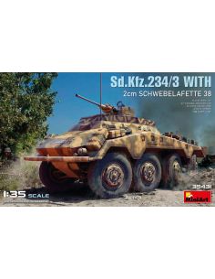 MINIART MIN35431 Sd.Kfz.234/3 WITH 2cm SCHWEBELAFETTE 38...