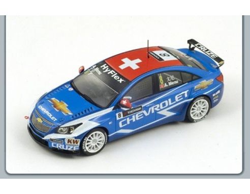 Spark Model S2496 CHEVROLET CRUZE N.8 WINNER RACE 2 MACAU WTCC 2012 A.MENU 1:43 Modellino