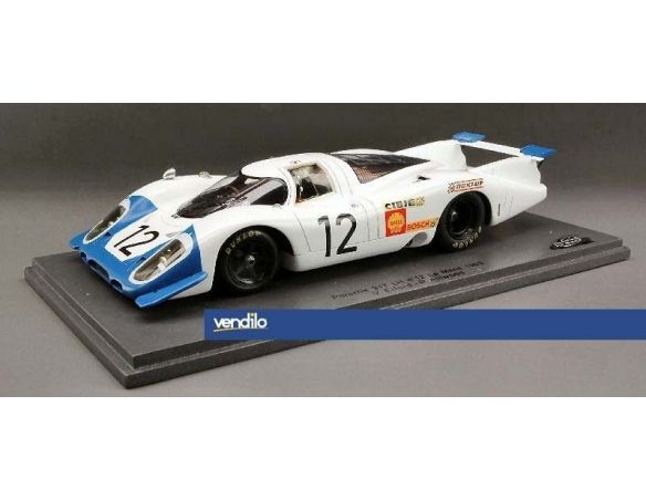 Spark Model S24LMS016 PORSCHE 917 LH N.12 LM'69 B.LAP 1:24 Modellino