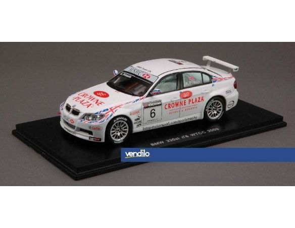 Spark Model S2501 BMW 320 SI N.6 WTCC 2009 1:43 Modellino