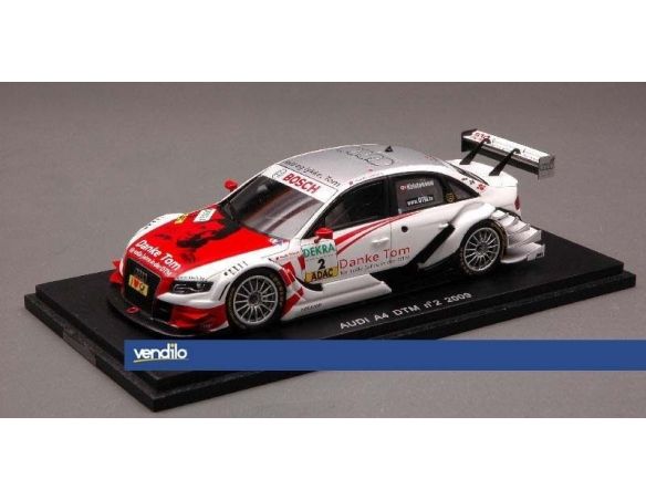 Spark Model S2514 AUDI A 4 N.2 DTM'09 KRISTENSEN 1:43 Modellino
