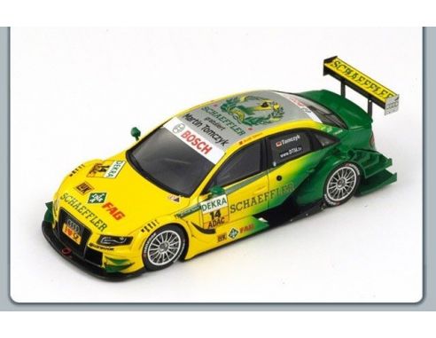 Spark Model S2518 AUDI A4 N.14 CHAMPION DTM 2011 M.TOMCZYK 1:43 Modellino