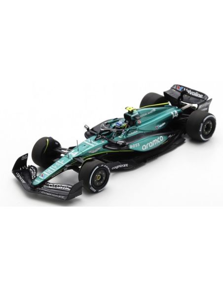 SPARK MODEL S9529 ASTON MARTIN ARAMCO F1 TEAM AMR24 N.14 SAUDI ARAB.GP 2024 F.ALONSO 1:43 Modellino