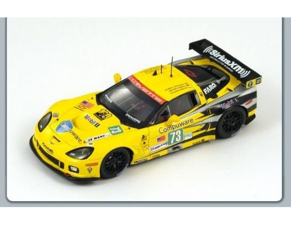 Spark Model S2541 CHEVROLET CORVETTE N.73 11th LM 2011 WINNER LM GTE  1:43 Modellino
