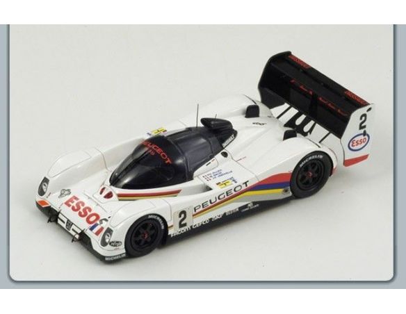 Spark Model S2595 PEUGEOT 905 N.2 3rd LM 1992 BALDI-ALLIOT-J.P.JABOUILLE 1:43 Modellino