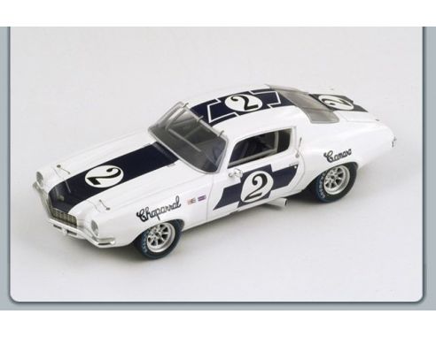 Spark Model S2603 CHEVROLET CAMARO CHAPARRAL N.2 TRANS-AM 1970 ED LESLIE 1:43 Modellino