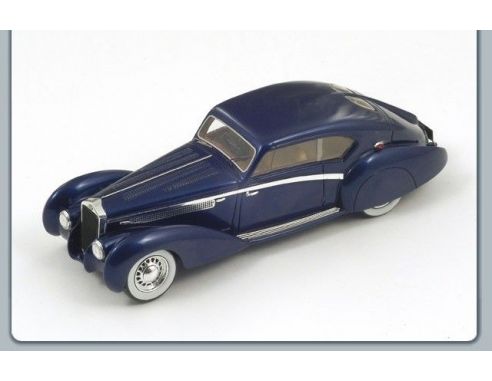 Spark Model S2707 DELAGE D8 120 LETOURNEUR 1938 BLUE 1:43 Modellino