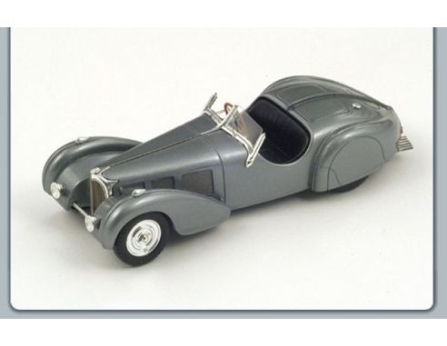 Spark Model S2717 BUGATTI 57S ROADSTER 1937 SILVER 1:43 Modellino