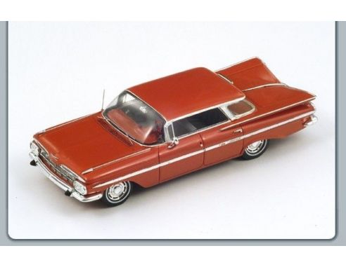 Spark Model S2903 CHEVROLET IMPALA SEDAN FOUR WINDOWS 1959 LOBSTER RED 1:43 Modellino