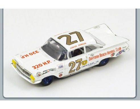 Spark Model S2907 CHEVROLET BISCAYNE N.27 WINNER DAYTONA 500 1960 J.JOHNSON 1:43 Modellino
