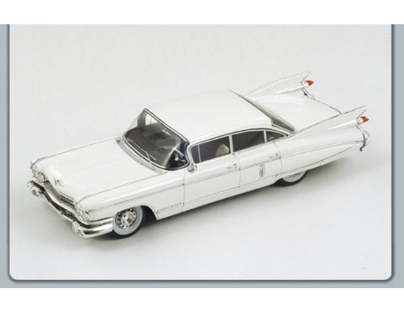 Spark Model S2914 CADILLAC FLEETWOOD SIXTY SPECIAL SEDAN 1959 WHITE 1:43 Modellino