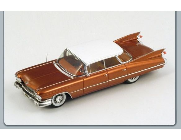 Spark Model S2915 CADILLAC SEDAN DE VILLE 4W 1959 BRONZE MET.1:43 Modellino