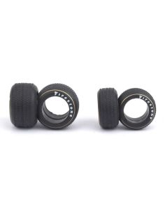 BRUMM BMF108 2 SET GOMME PIOGGIA FORMULA 1 1968 1:43...