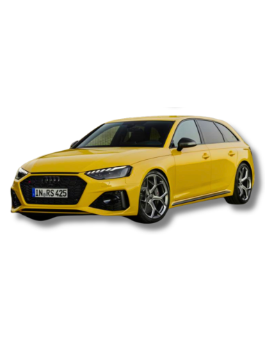 GT SPIRIT GT935 AUDI RS 4 25TH ANNIVERSARY 2024 YELLOW 1:18 Modellino