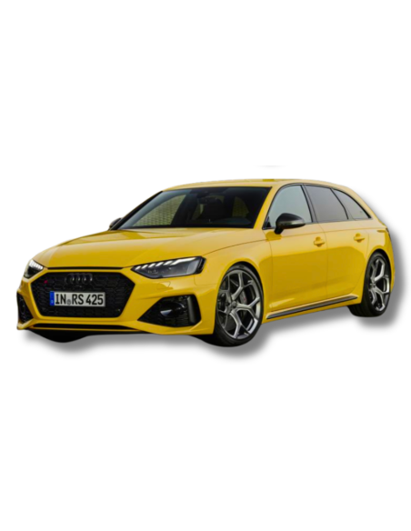 GT SPIRIT GT935 AUDI RS 4 25TH ANNIVERSARY 2024 YELLOW 1:18 Modellino