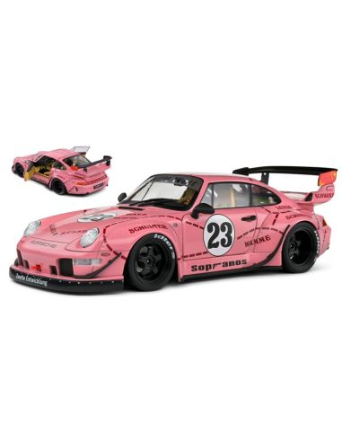 SOLIDO SL1808503 PORSCHE 911 993 RWB BODYKIT N.23 2020 PINK PIG 1:18 Modellino