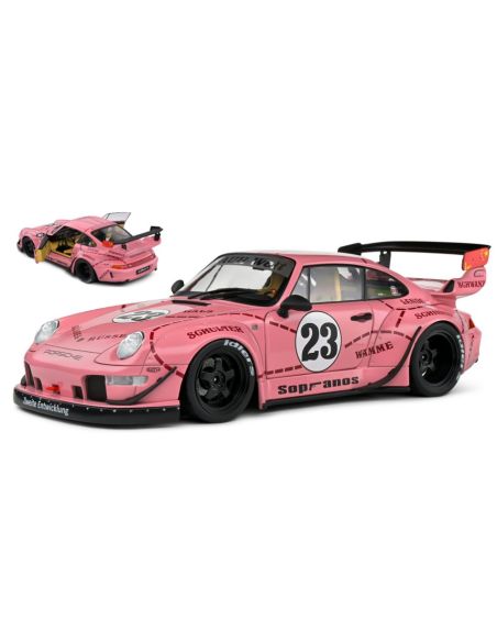 SOLIDO SL1808503 PORSCHE 911 993 RWB BODYKIT N.23 2020 PINK PIG 1:18 Modellino