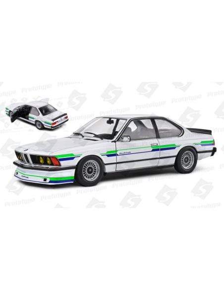 SOLIDO SL1810303 BMW 6-SERIES ALPINA B7 TURBO (E24) COUPE 1984 WHITE 1:18 Modellino