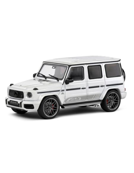 SOLIDO SL4316701 MERCEDES G-CLASS G63 AMG 2018 WHITE 1:43 Modellino