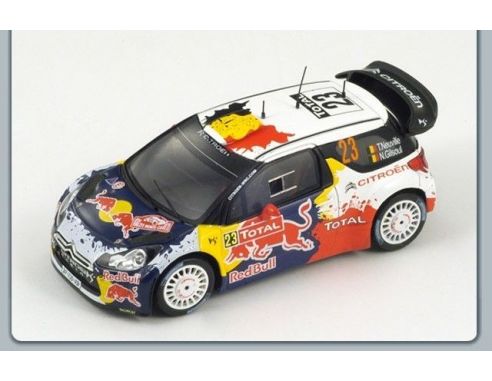 Spark Model S3328 CITROEN DS3 N.23 MONTECARLO 2012 NEUVILLE/GILSOUL 1:43 Modellino