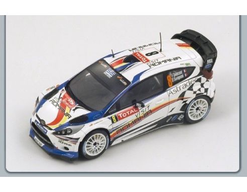 Spark Model S3343 FORD FIESTA RS N.8 6th MONTE CARLO 2012 DELECOUR-SAVIGNONI 1:43 Modellino