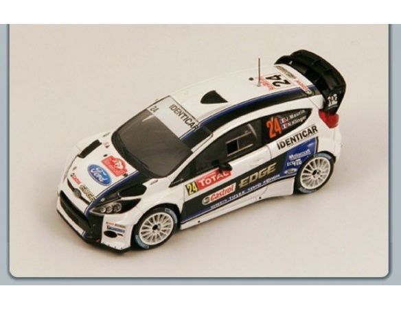 Spark Model S3365 FORD FIESTA N.24 RETIRED (OFF ROAD) MONTE CARLO 2013 MAURIN-KLINGER 1:43 Modellino