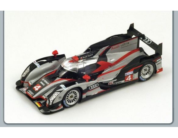 Spark Model S3703 AUDI R18 N.4 3rd LM 2012 BONANOMI-JARVIS-ROCKENFELLER 1:43 Modellino