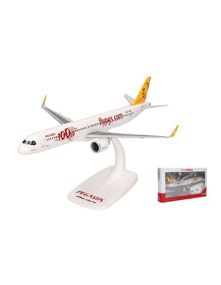 HERPA HP614320 AIRBUS A321neo PEGASUS AIRLINE 100th 1:200 Modellino