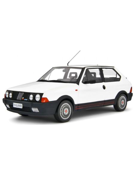 LAUDO RACING LM181B FIAT RITMO 130 TC ABARTH 1985 WHITE 1:18 Modellino