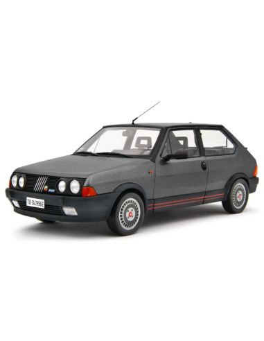 LAUDO RACING LM181E FIAT RITMO 130 TC ABARTH 1985 DARK MET.GREY 1:18 Modellino