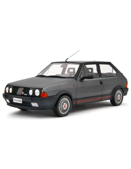 LAUDO RACING LM181E FIAT RITMO 130 TC ABARTH 1985 DARK MET.GREY 1:18 Modellino
