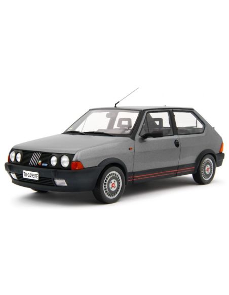 LAUDO RACING LM181F FIAT RITMO 130 TC ABARTH 1985 MET.GREY 1:18 Modellino