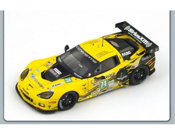Spark Model S3729 CORVETTE C6 ZR1 N.74 34th LM 2012 GAVIN-MILNER-WESTBROOK 1:43 Modellino