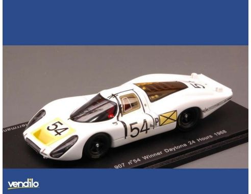 Spark Model S43DA68 PORSCHE 907 N.54 WINNER DAYTONA '68 ELF.-NEERP.-STOMM.-SIFFERT-HERM.1:43 Modellino