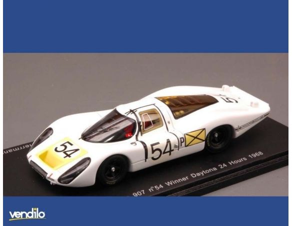 Spark Model S43DA68 PORSCHE 907 N.54 WINNER DAYTONA '68 ELF.-NEERP.-STOMM.-SIFFERT-HERM.1:43 Modellino