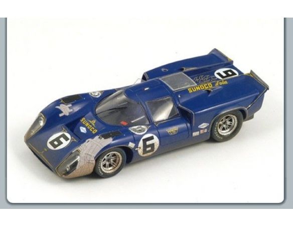 Spark Model S43DA69 LOLA T70 MK3 N.6 WINNER DAYTONA 1969 M.DONOHUE/C.PARSONS 1:43 Modellino