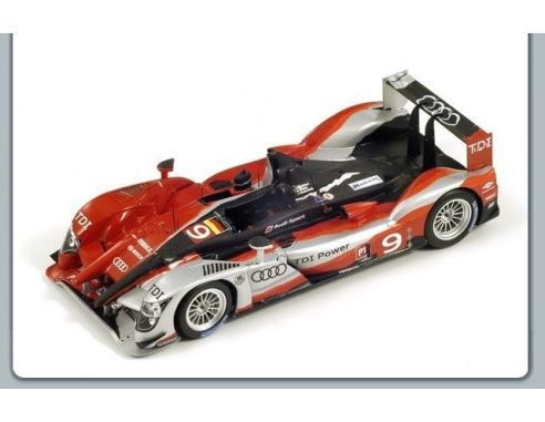 Spark Model S43LM10 AUDI R15 TDI N.9 WINNER LE MANS 2010 1:43 Modellino