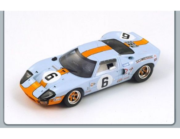 Spark Model S43LM69 FORD GT 40 N.6 WINNER LM 1969 ICKX-OLIVER 1:43 Modellino