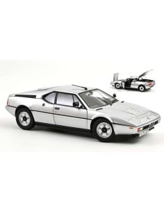 NOREV NV183226 BMW M1 1980 SILVER METALLIC 1:18 Modellino