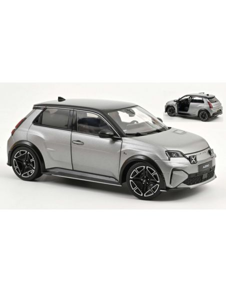 NOREV NV185451 ALPINE A290 GT 2025 MATT TORNADE GREY/BLACK 1:18 Modellino