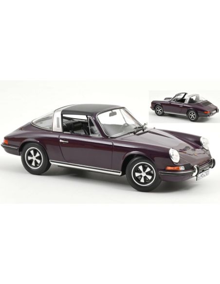 NOREV NV187644 PORSCHE 911 E TARGA 1971 VIOLET 1:18 Modellino