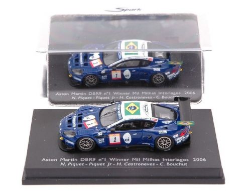 Spark Model S87025 ASTON MARTIN DBR 9 N.1 M.M.'06 1:87 Modellino