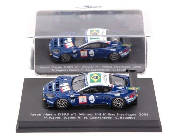 Spark Model S87025 ASTON MARTIN DBR 9 N.1 M.M.'06 1:87 Modellino