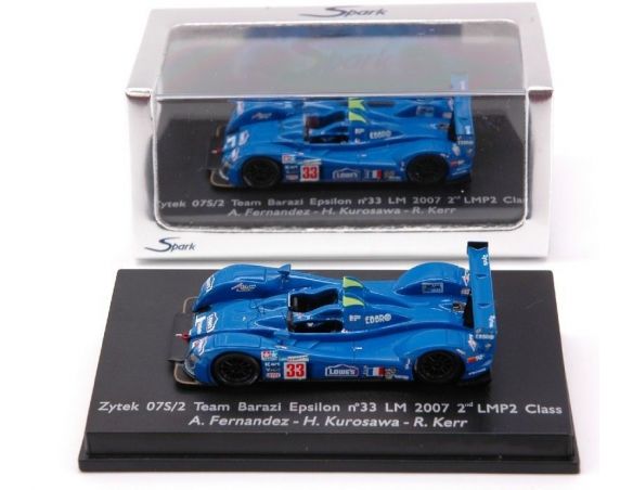 Spark Model S87028 ZYTEK 07 S/2 N.33 LM 2007 1:87 Modellino