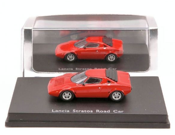 Spark Model S87036 LANCIA STRATOS ROAD CAR RED 1:87 Auto Stradali