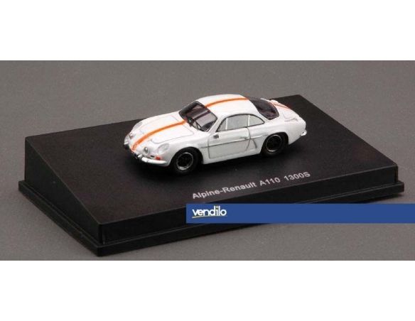 Spark Model S87100 ALPINE A 110 1300 '66 WHITE 1:87 Modellino