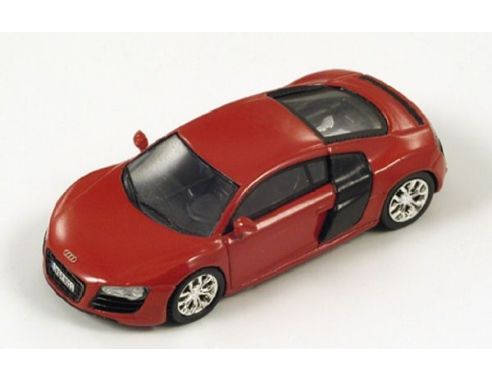 Spark Model S87109 AUDI R 8 V 10 RED 1:87 Modellino