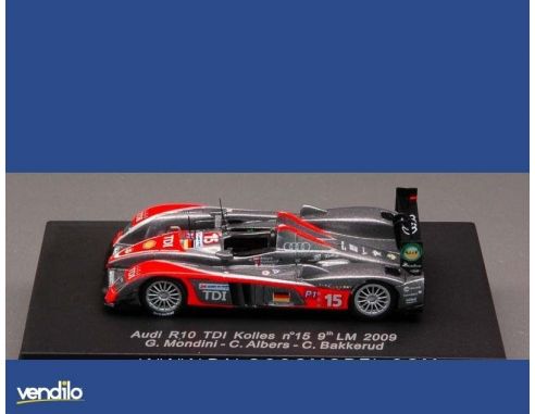 Spark Model S87118 AUDI R 10 N.15 9th LM 2009 1:87 Modellino